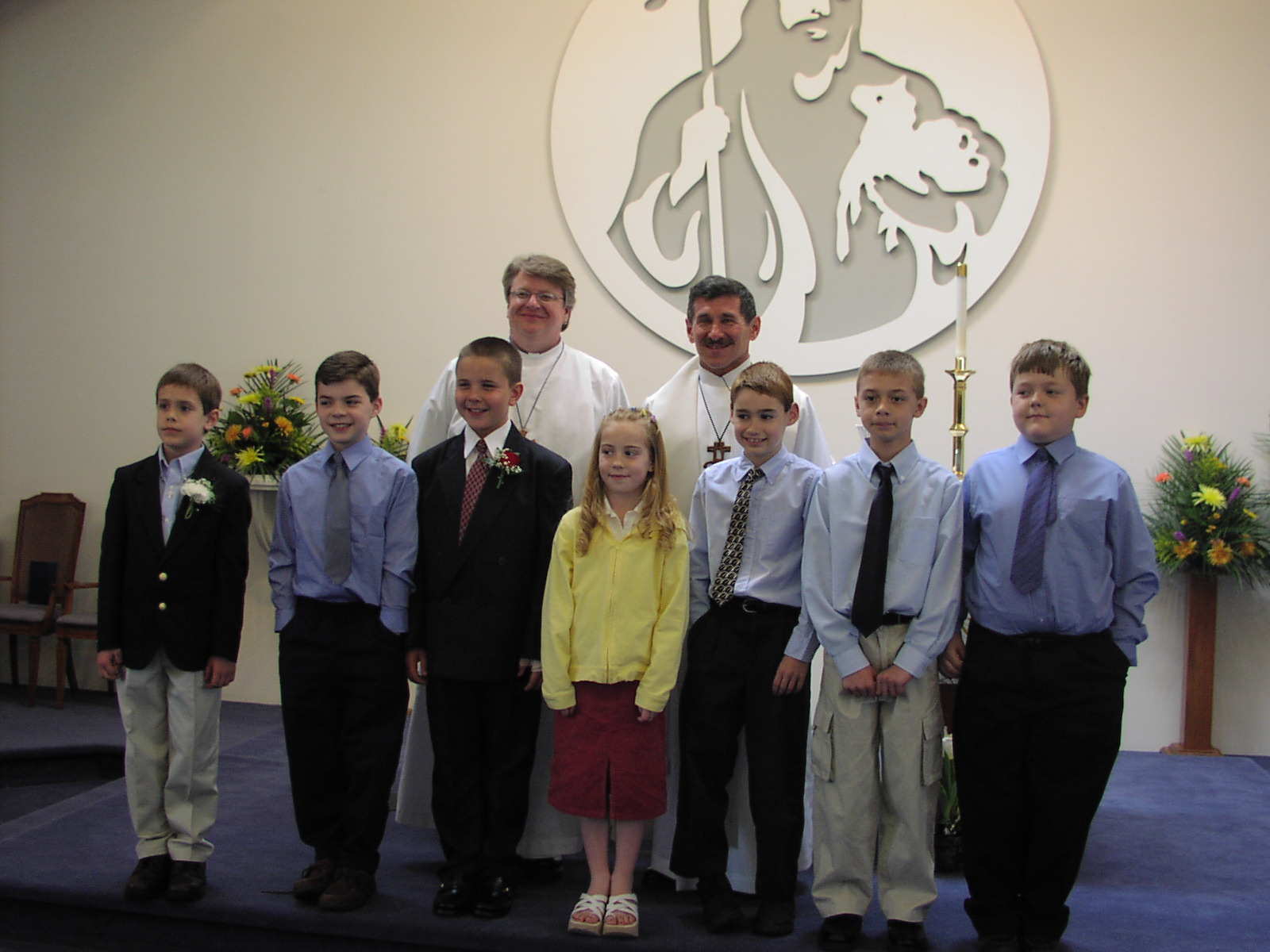 First communion class of April 27, 2003